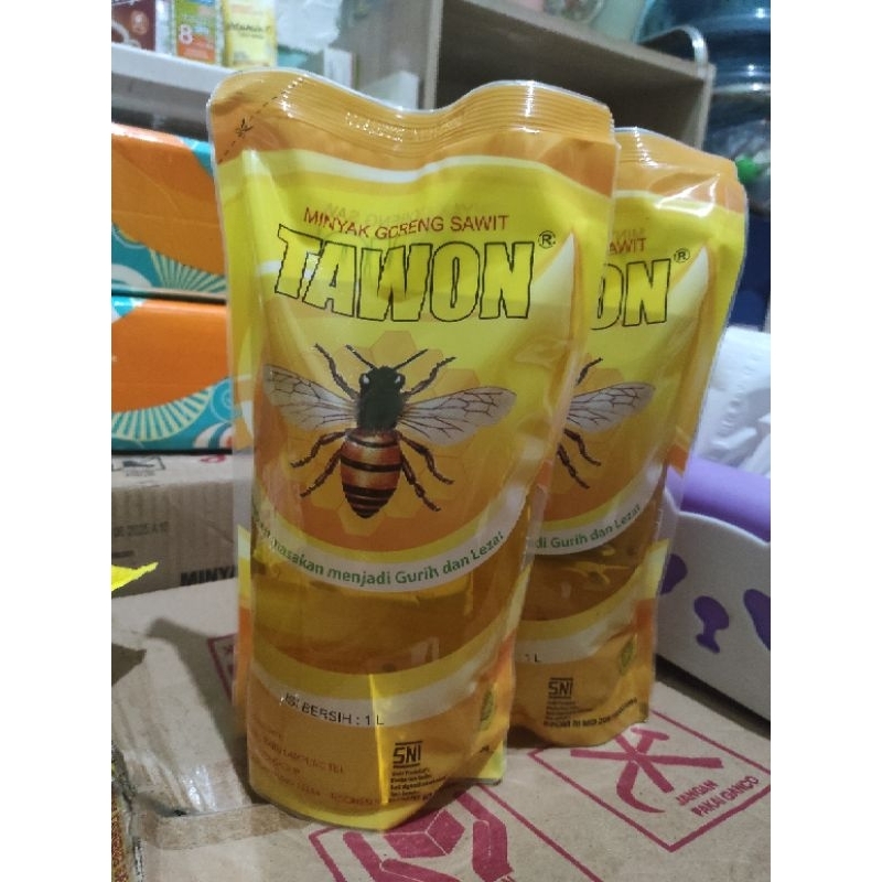 

minyak goreng tawon 1 liter