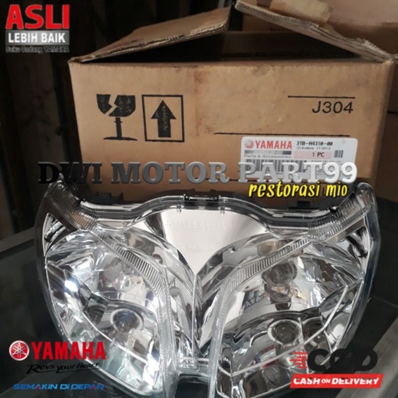 HEADLAMP REFLEKTOR LAMPU DEPAN JUPITER Z1 ROBOT 2010 PLUS FITING BOHLAM ORIGINAL