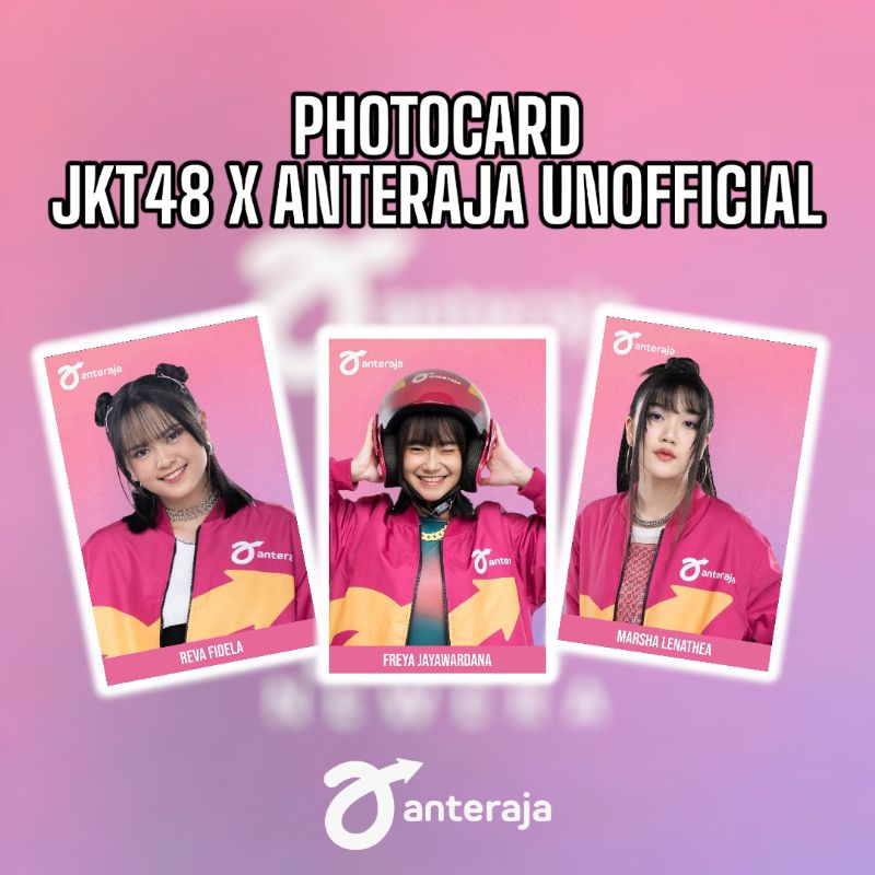 [ ISI 3 PCS ] PHOTOCARD PC JKT48 X ANTERAJA UNOFFICIAL TERMURAH TERLARIS
