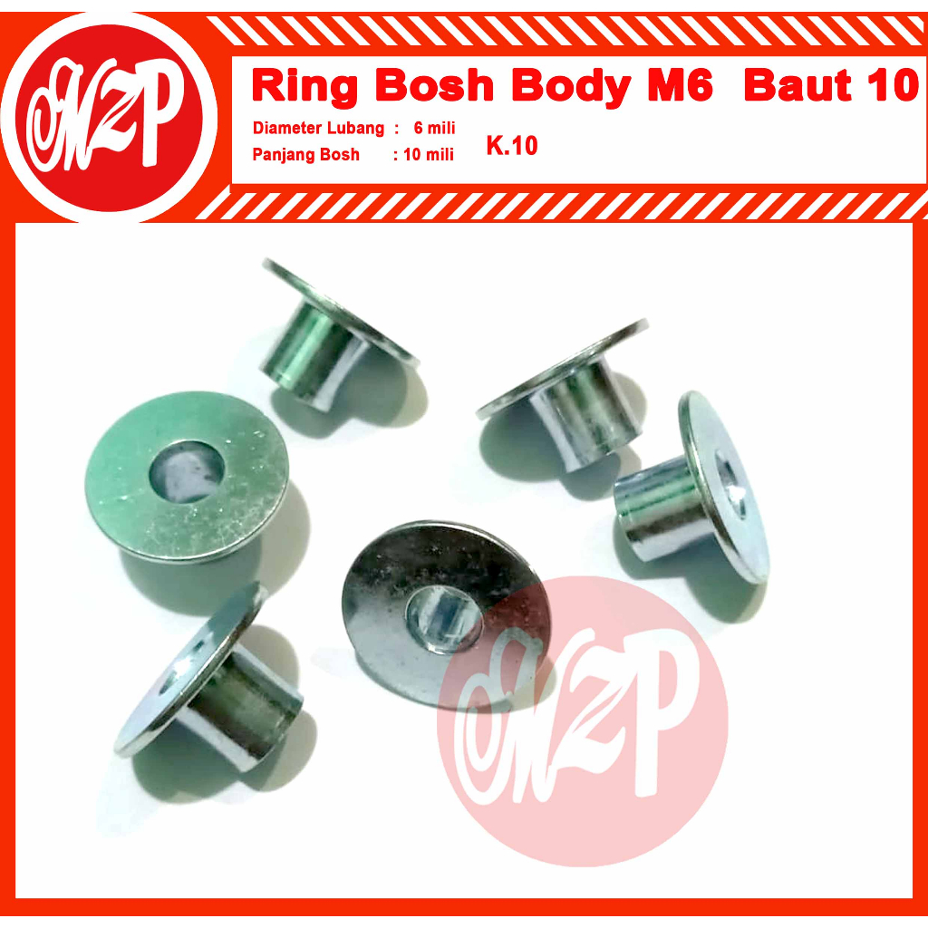 Ring bosh -bos body m6 baut 10