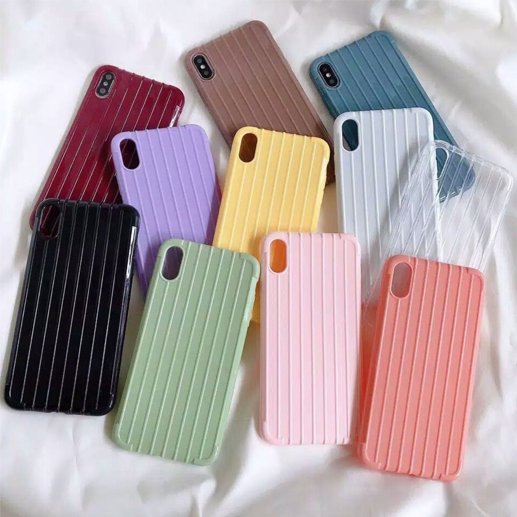 Case Oppo A3S A5S A7 A12 A11K A5 A9 A54 A71 A31 A15 A37 A52 A92 Koper Luggage (Warna Random)