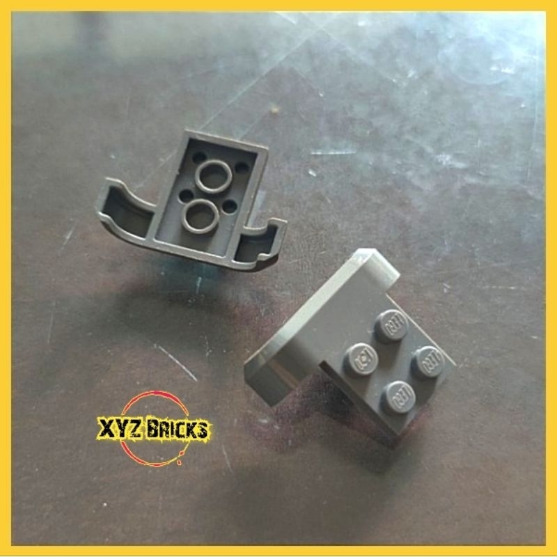 LEGO PARTS 6178912 - Mudguard 3x4 with Plate No. 1 DBG - Dark Bluish Grey