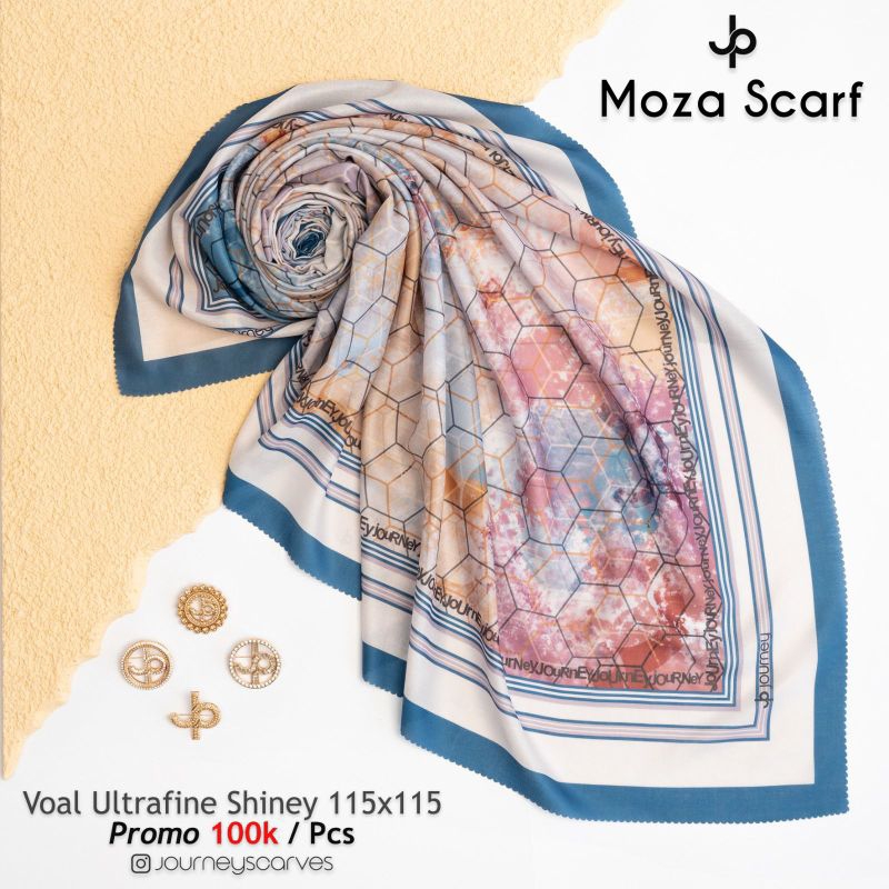 JOURNEY HIJAB/JOURNEY SCARVES/KERUDUNG JOURNEY/JOURNEY ORIGINAL PROMO MOTIF BARU