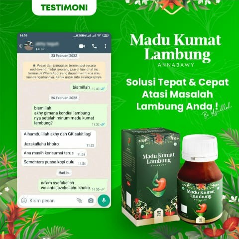 

Madu Kumat Lambung Annabawy ORIGINAL isi 350 gram Solusi Atasi Masalah Lambung dan Maag Kronis Terbaik