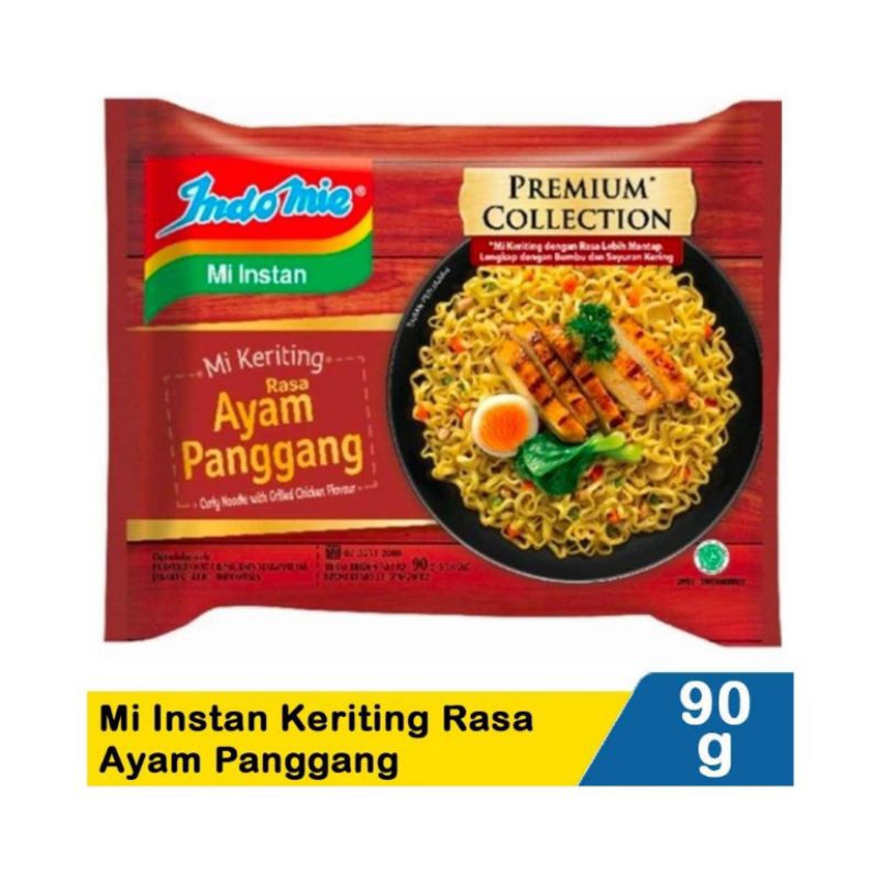 

Indomie Kriting Goreng Ayam Panggang