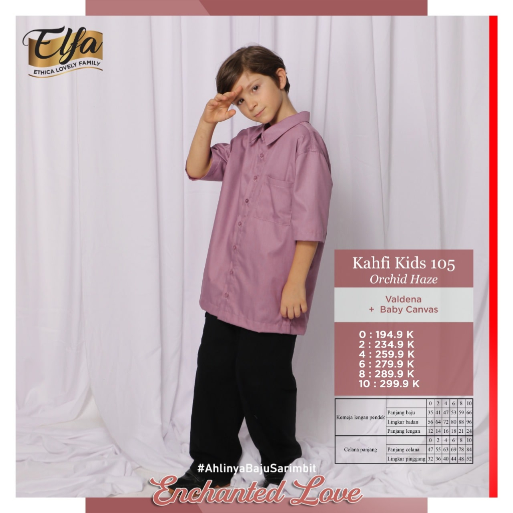 Kahfi Kids 105 Orchid Haze (ETHICA RUMAH FAIQA)