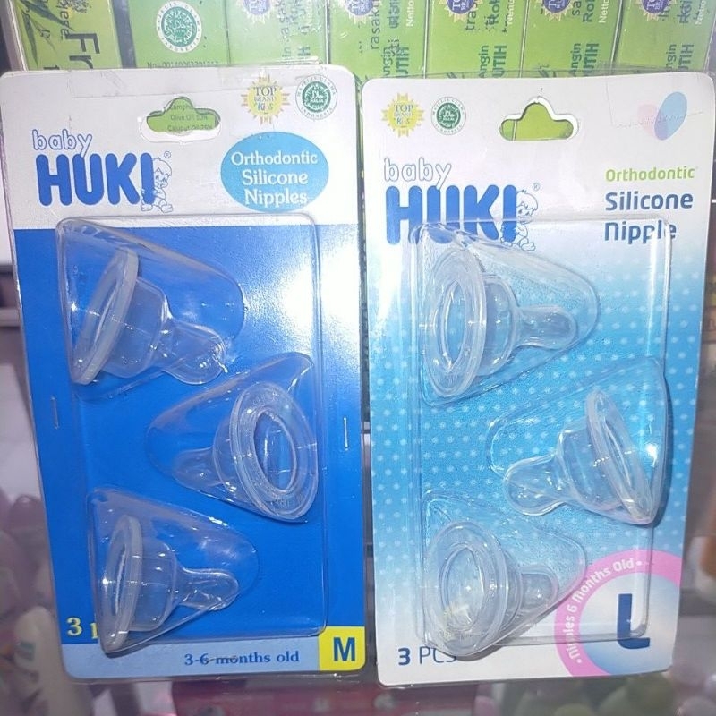 Huki nipple ortodontic (gepeng) isi 3