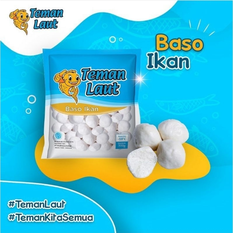 

Teman laut baso ikan / baso ikan praktis / fish ball / baso ikan siap olah / teman laut baso ikan 200g