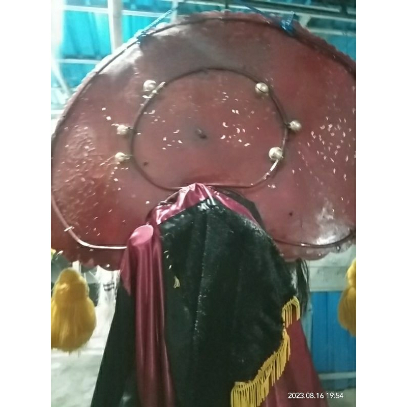 barongan kedirian uk 22/23 kayu waru jamang drem