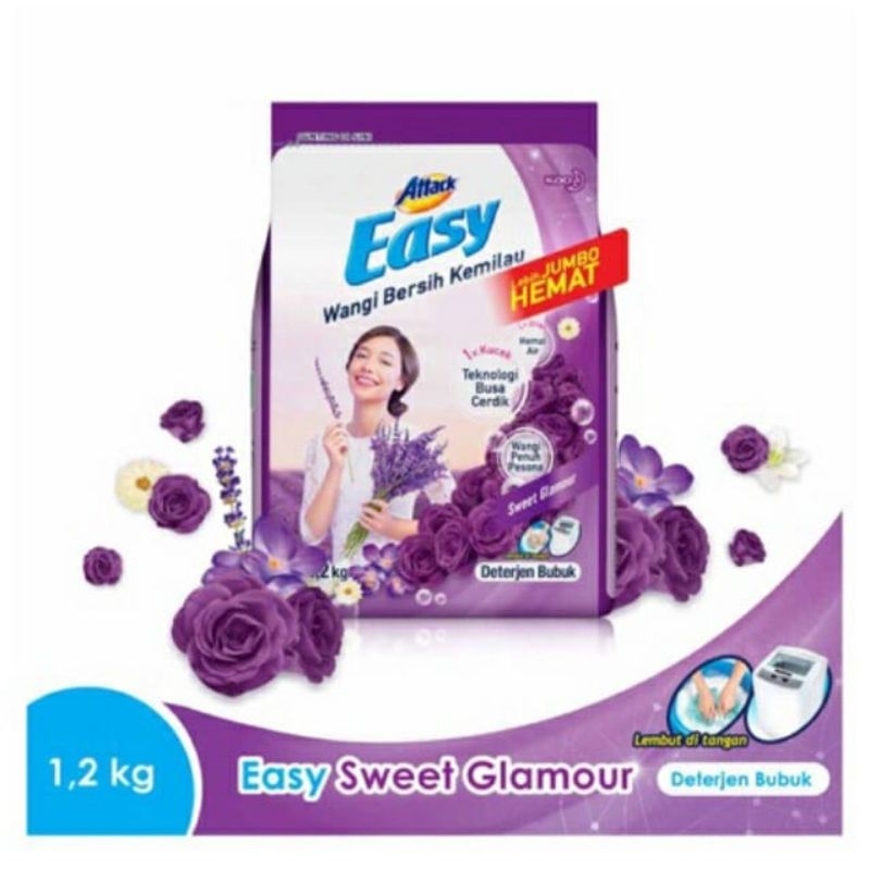 ATTACK EASY DETERJEN BUBUK 1,2 KG