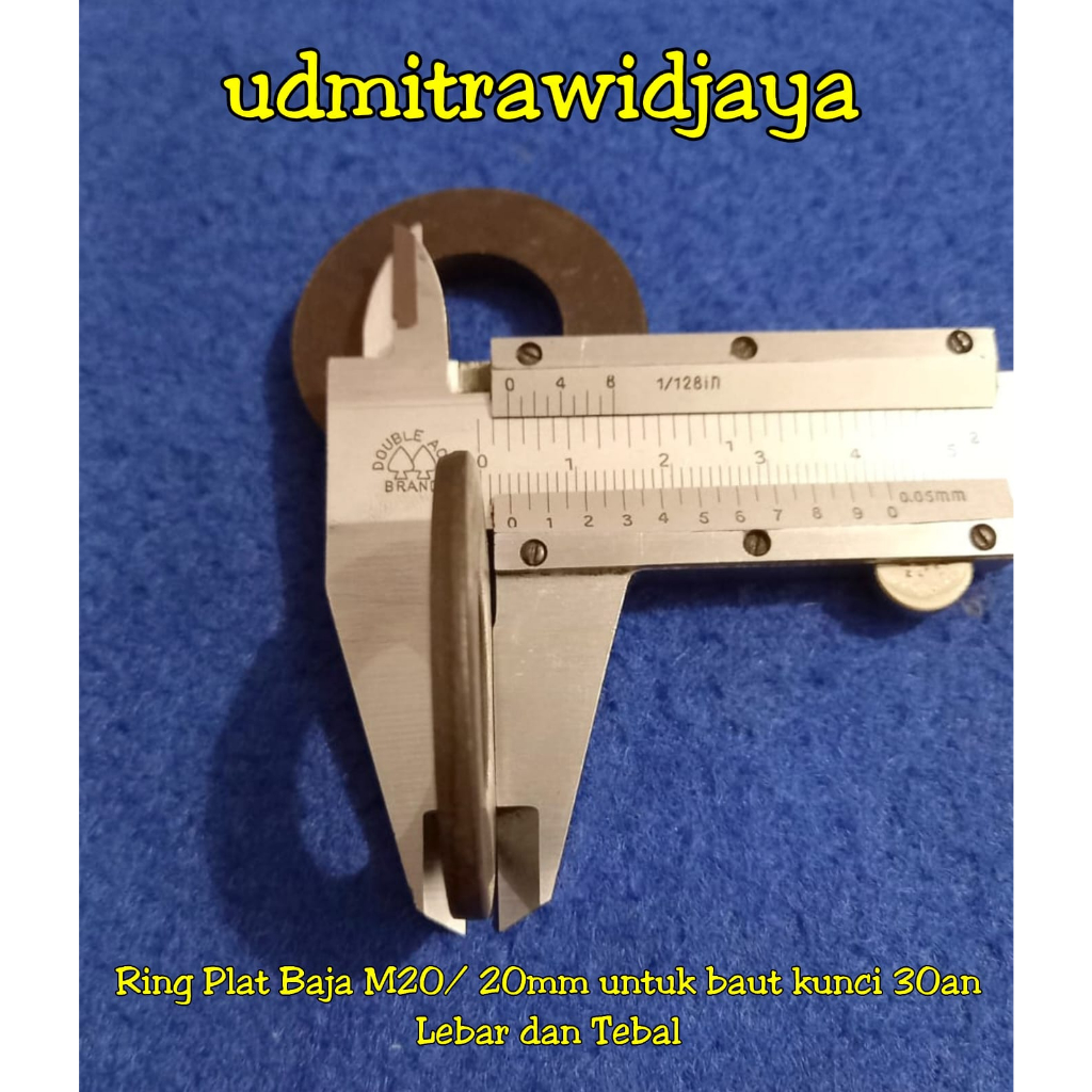 Ring plat baja 20mm kunci 30 30an / ringplat baja m20 / ring plat baja M20 lebar / ring plat m20 baj
