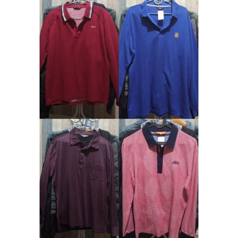 long sleeve polo shirt