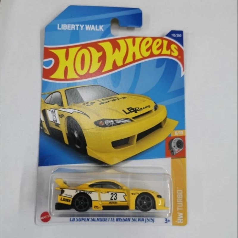 Hot Wheels LB Super Silhouette Nissan Silvia s15 Kuning LBWK