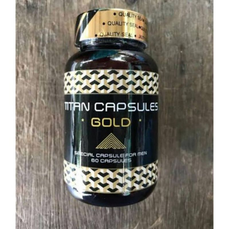 PPROMO TITAN GOLD CAPSULE 100% HERBAL ASLI ORIGINAL PEMBESAR PRIA VITALITAS