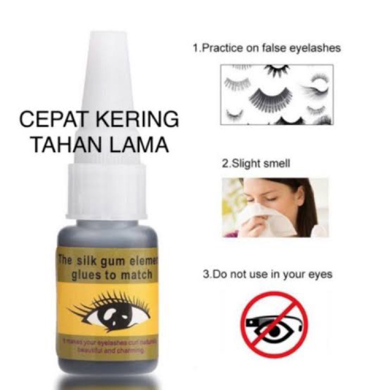 

Lem Eyelash The Silk Gum Yellow / Lem Bulu Mata Tanam