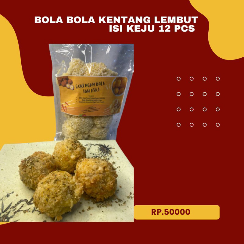 

Bola-Bola Kentang Isi 12 pcs