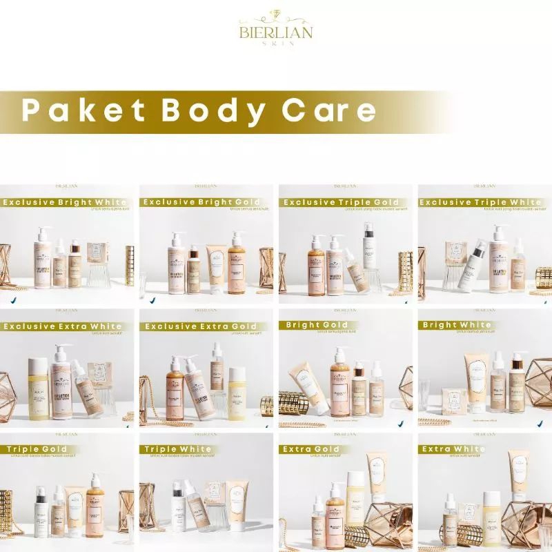 BIERLIAN BODYCARE PAKET HANDBODY WHITENING [FREE POUCH & EXTRA GIFT]