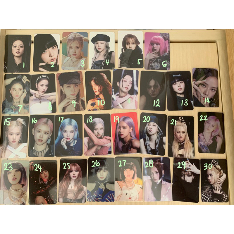 BLACKPINK PHOTOCARD (FLIMTY)