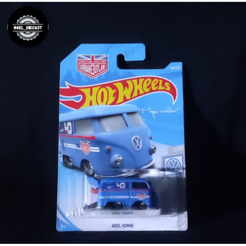 Hotwheels Kool Kombi Urban Outlaw Biru