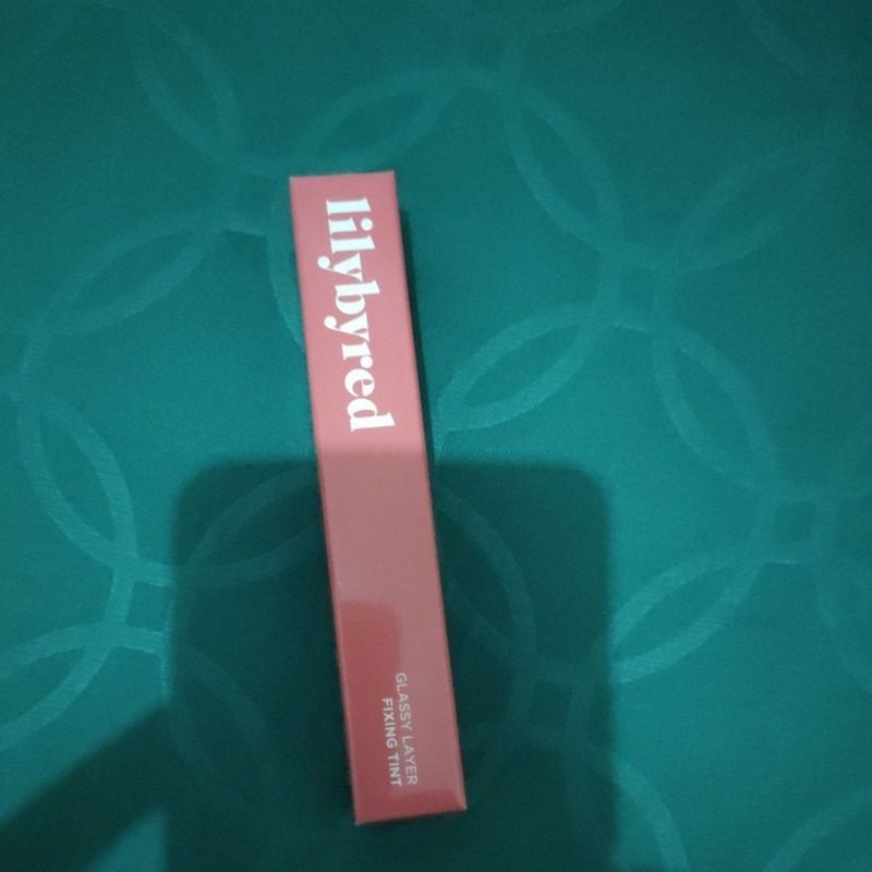 preloved lilybyred liptint glassy layer fixing tint shade cheeky peach