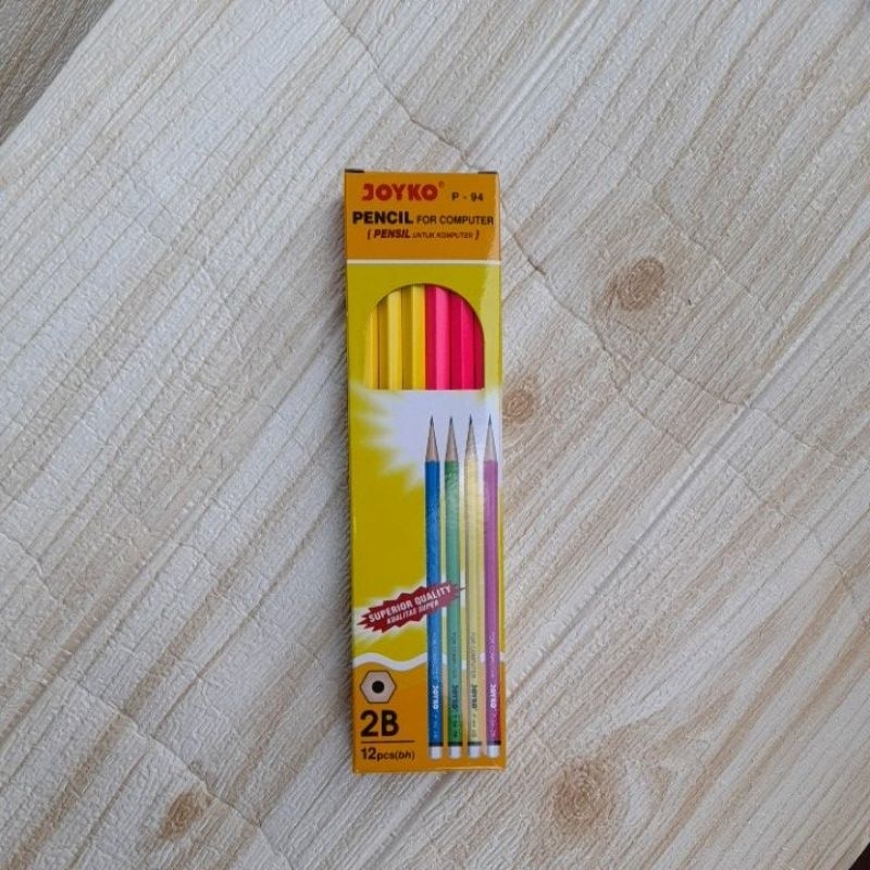 

1 PAK (12 PCS) PENSIL 2B JOYKO