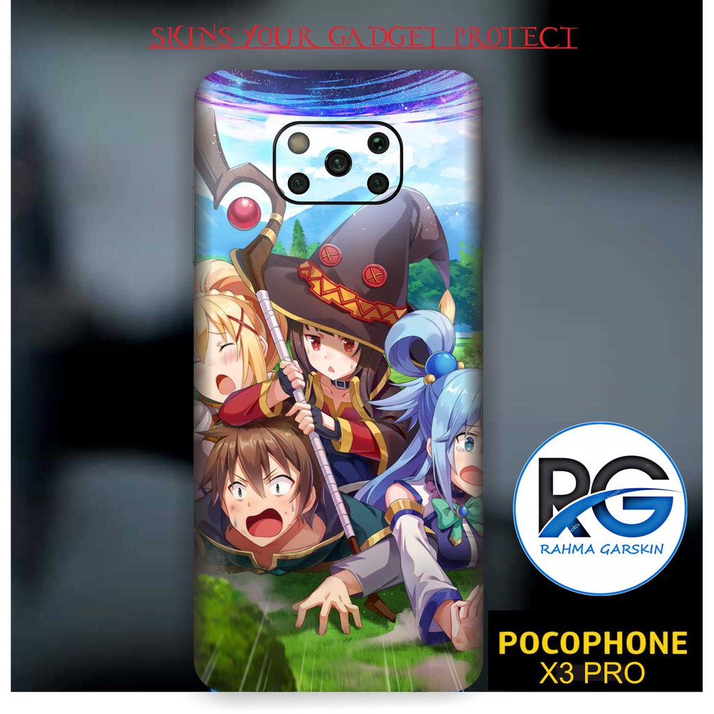 *(NEW)* GARSKIN POCO X3 PRO full body motif custom 14 ISI 2PCS Garskin/Stiker Case/Skin Protector