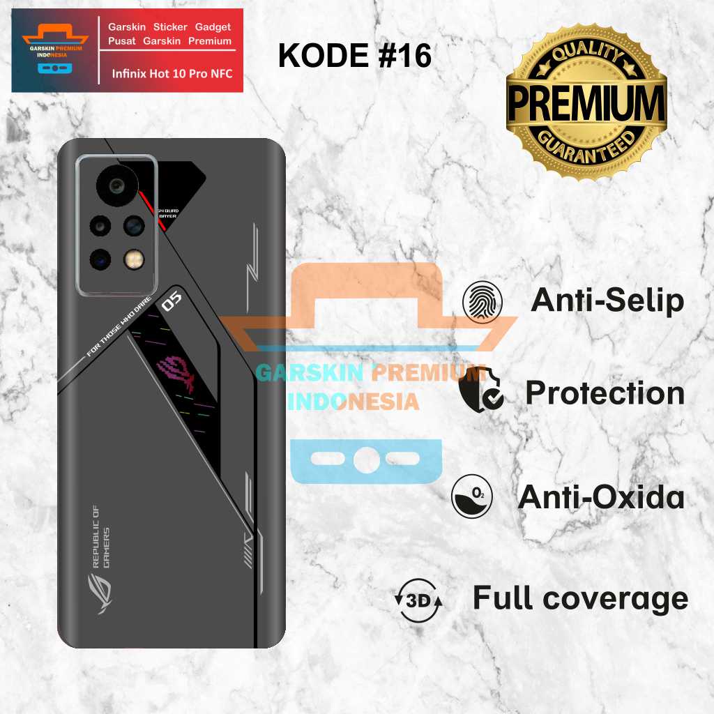*(NEW)* COD Garskin Sticker infinix 11pro nfc Motif 1620 Bisa Request Gambar ISI 2PCS Garskin/Stiker
