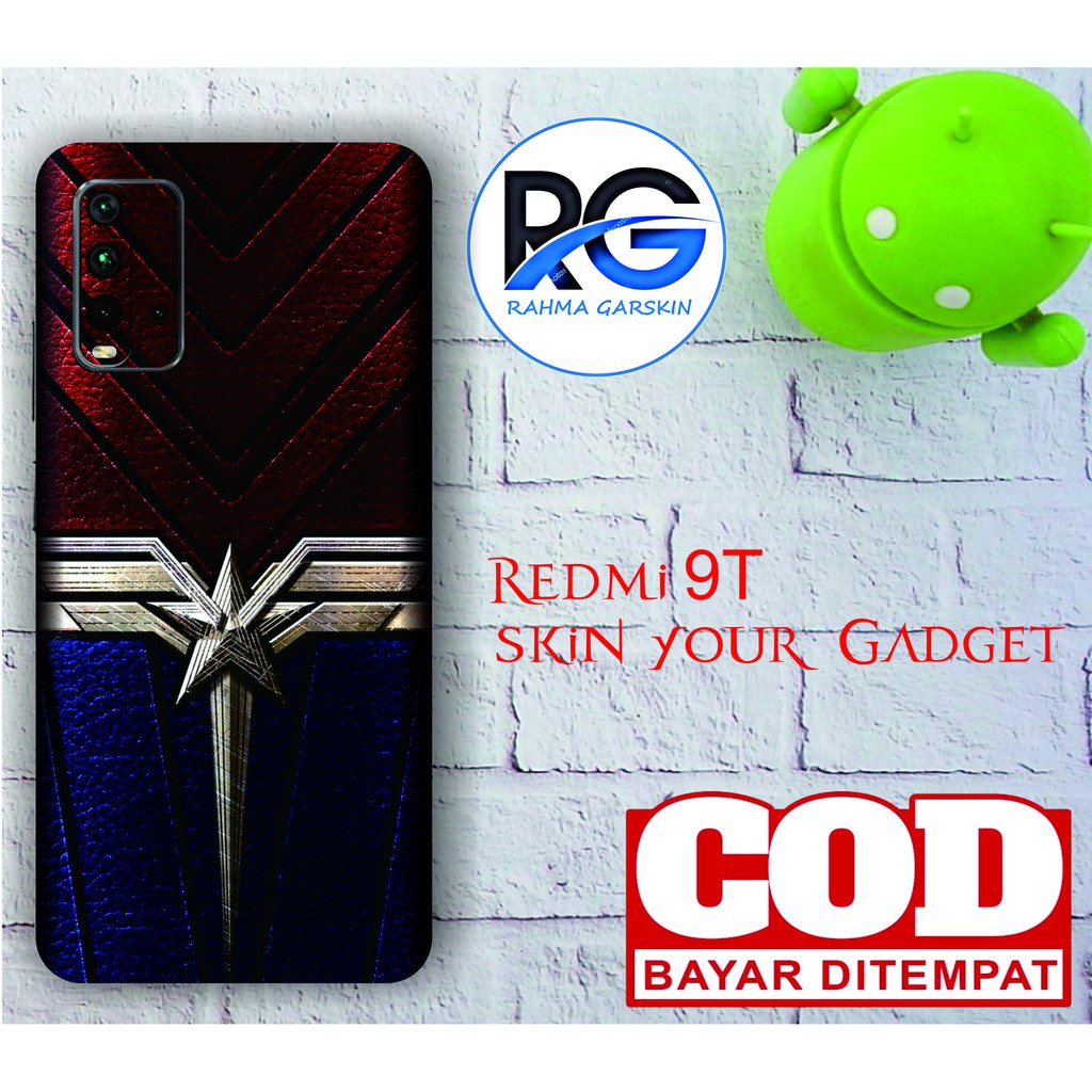 *(NEW)* garskin hp redmi 9T motif logo code 12 free custom motif via chat Garskin/Stiker Case/Skin P