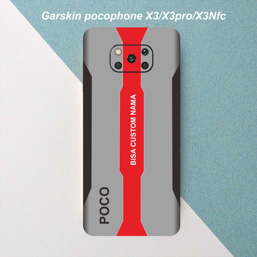 *(NEW)* GARSKIN POCOPHONE X3 POCO X3 PRO POCO X3 NFC Garskin/Stiker Case/Skin Protector