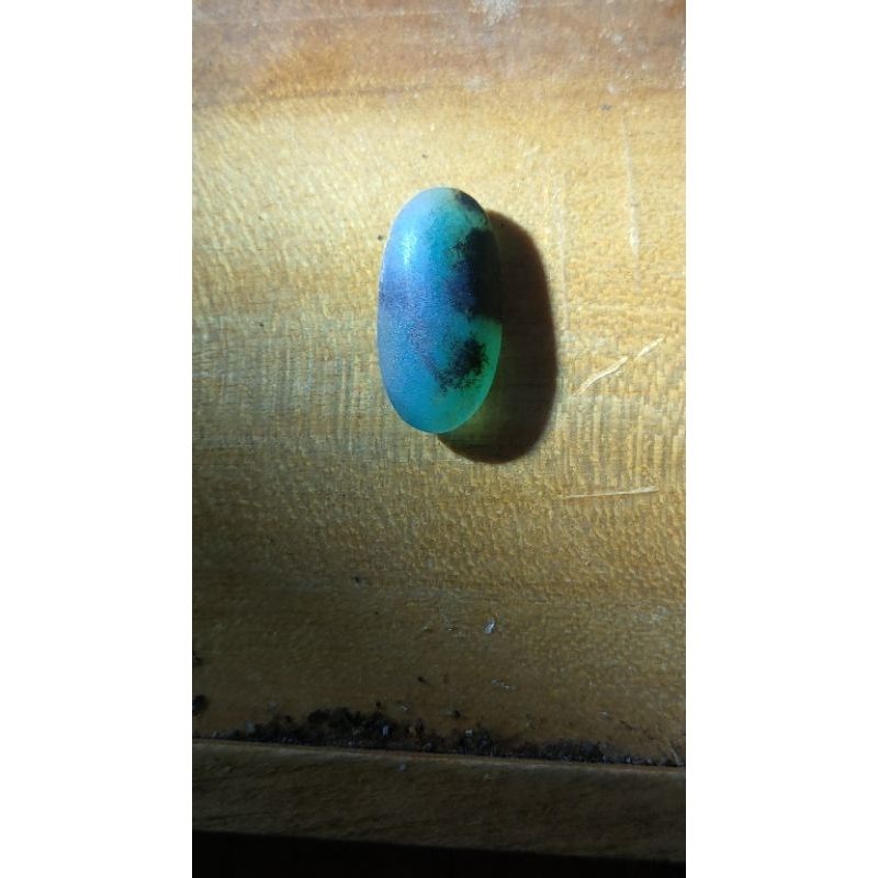 Bacan doko gulau hijau apel giwang kristal