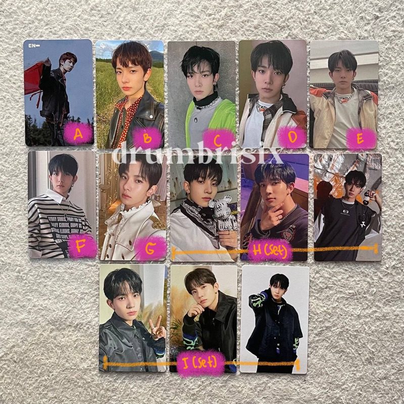 READY PC OFFICIAL HEESEUNG ENHYPEN BORDER DAY ONE CARNIVAL MANIFESTO TRADING CARD SPC WEVERSE YIZHIY