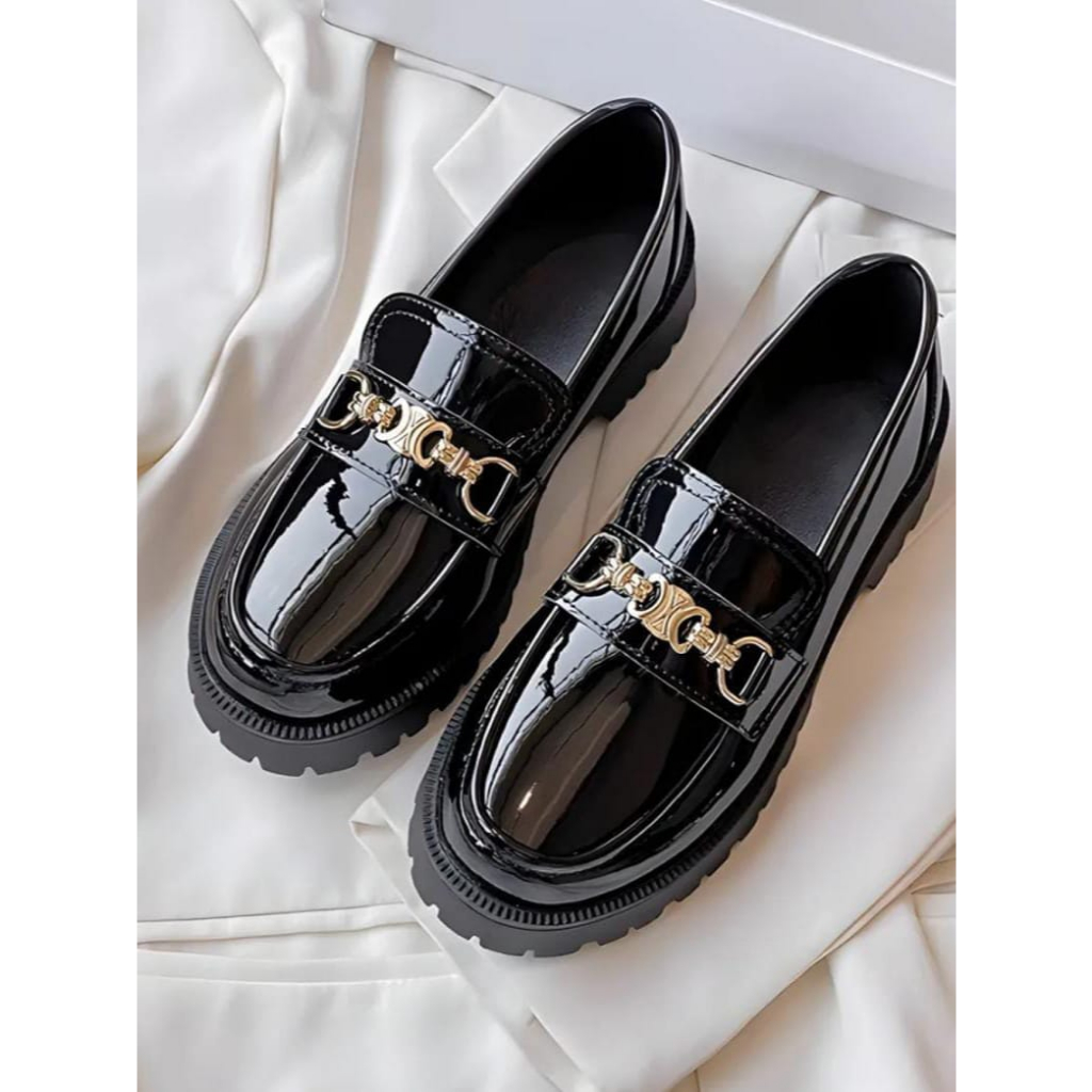 Sepatu wanita oxford sepatu docmart wanita sepatu oxford hitam