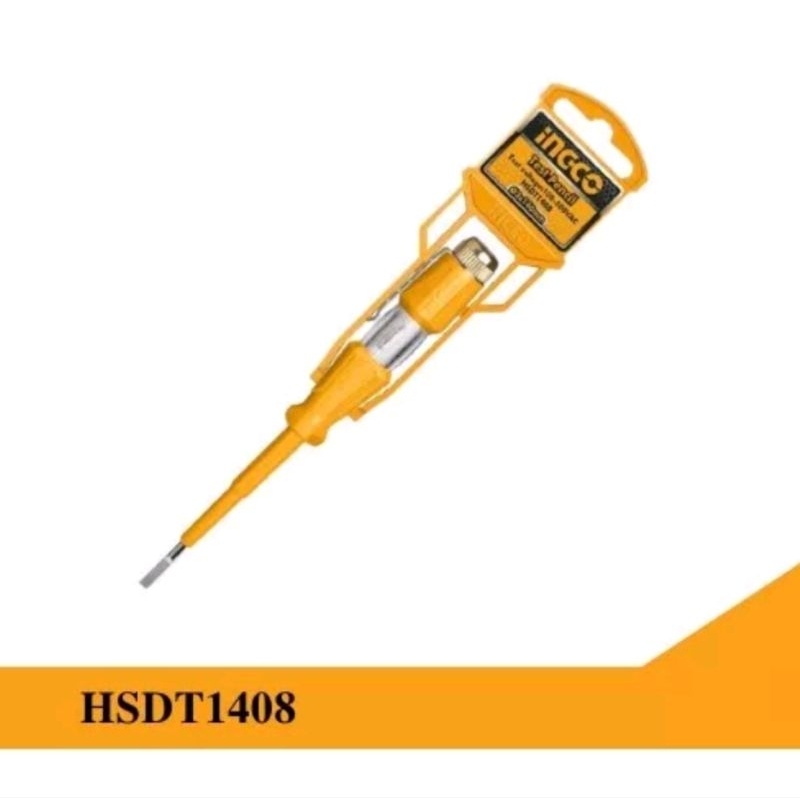 Obeng Tespen kecil listrik AC mak 500 volt INGCO HSDT 1408