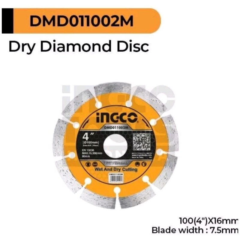 Mata Gerinda potong keramik 4 inch merk INGCO