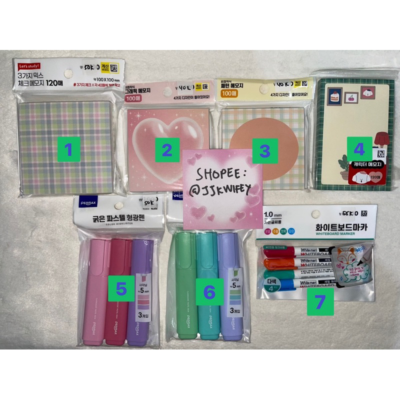 

Daiso Stationery