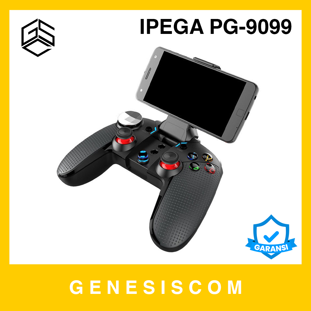 Gamepad Stick Wireless IPEGA PG-9099 Bluetooth + Phone Holder - Joystick Joy Stik Controller Console