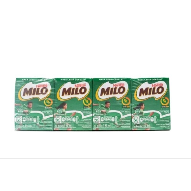 

Susu Milo isi 4pcs 110ml