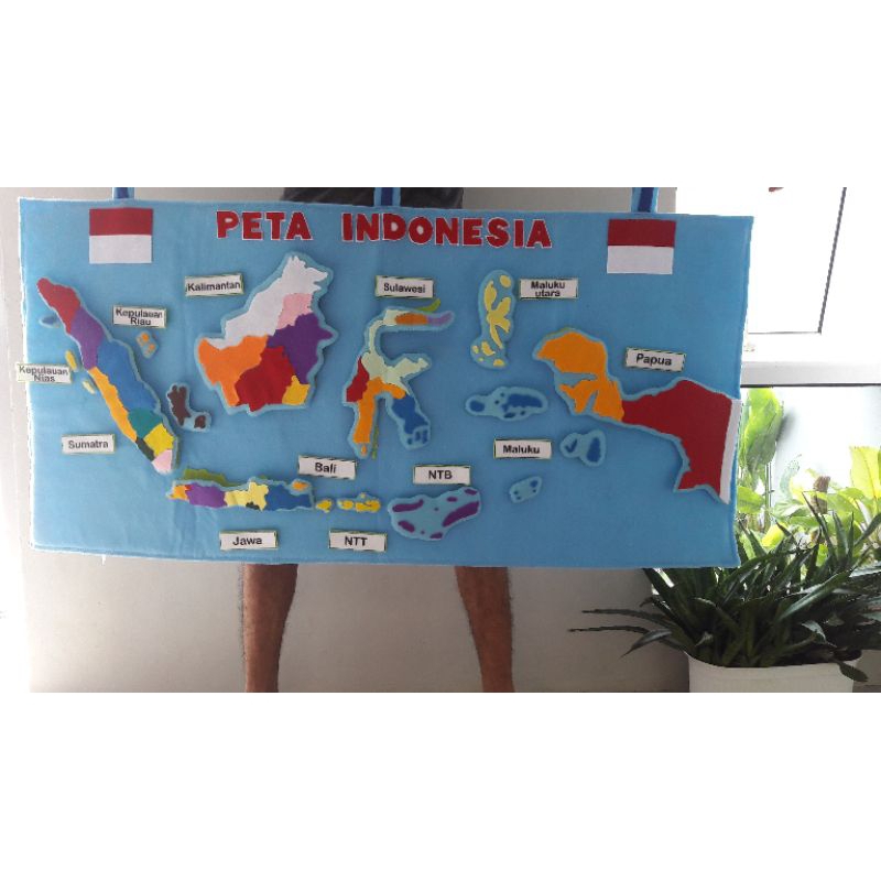 peta indonesia custom jumbo