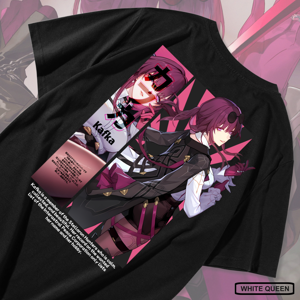 KAOS KAFKA HONKAI STAR RAIL - T-SHIRT KAFKA HONKAI: STAR RAIL