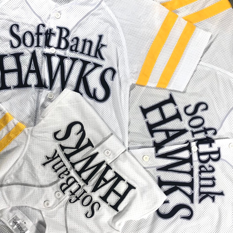 Baseball Jersey Softbank Hawks Series