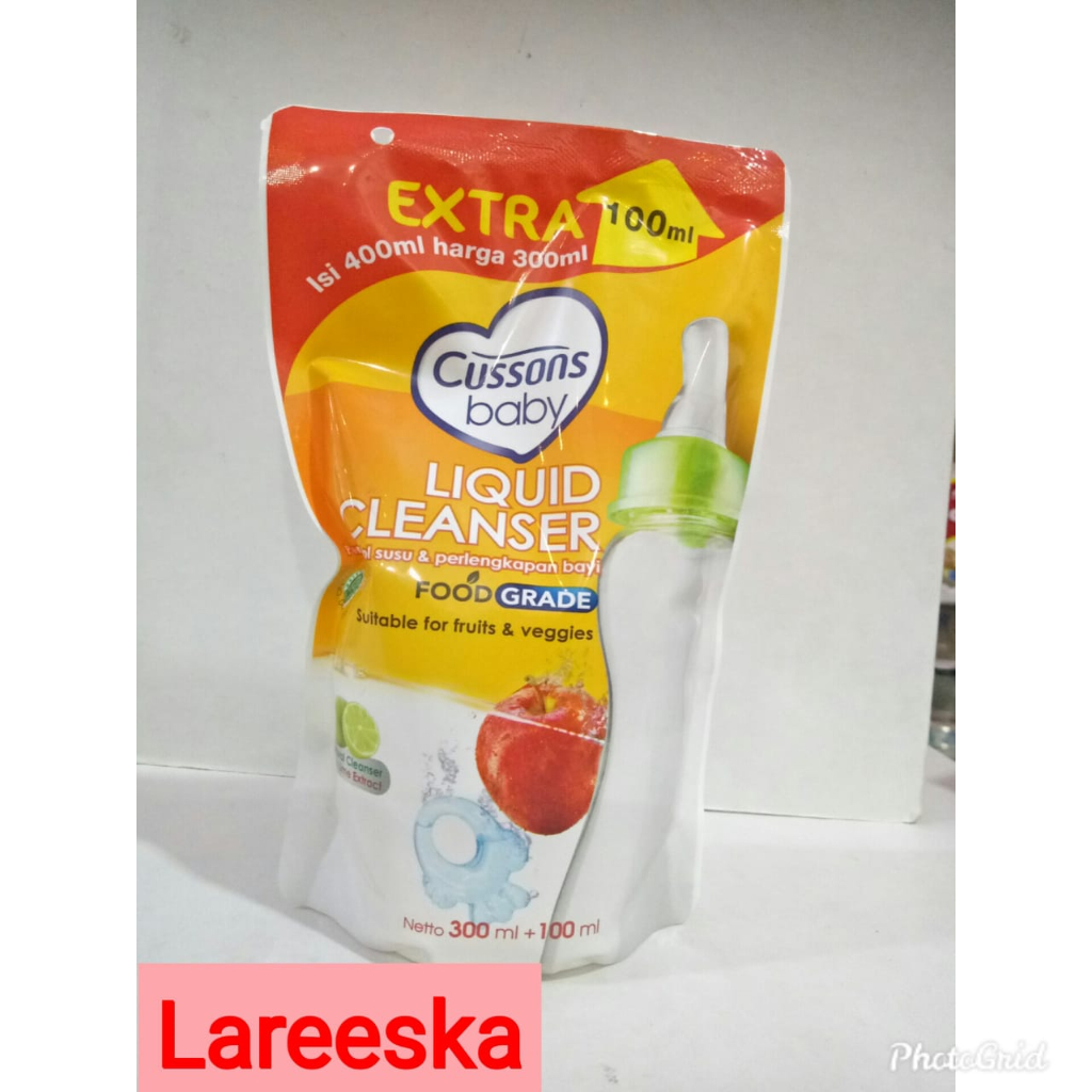 LAREESKA CUSSONS BABY SABUN PENCUCI BOTOL