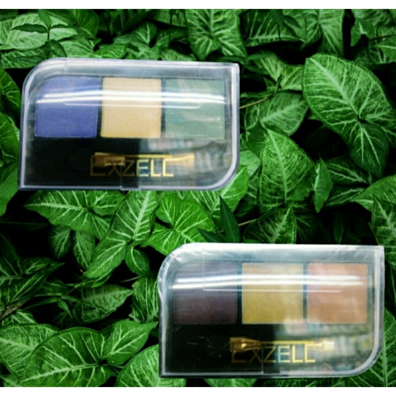 Exzell eyeshadow 3 warna