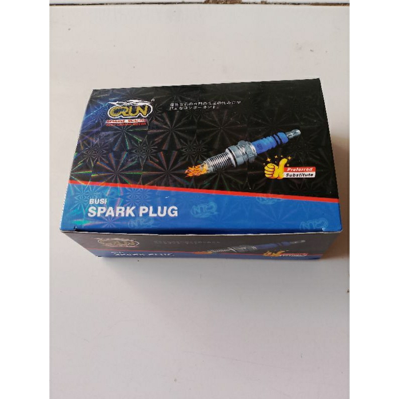 Busi crun C7HSA drat pendek isi 10 busi grand mio vega supra smash