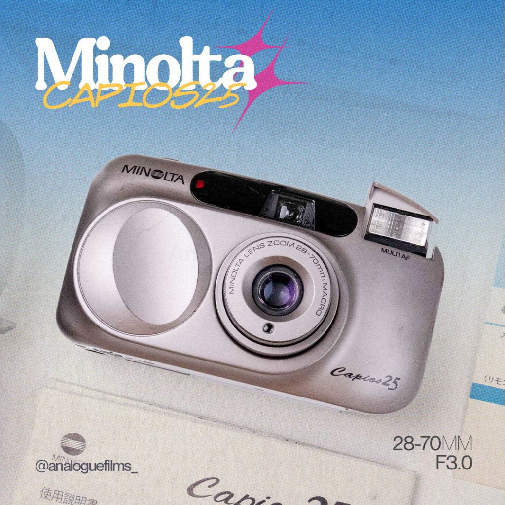 Kamera Analog Minolta Capios 25 New Old Stock 