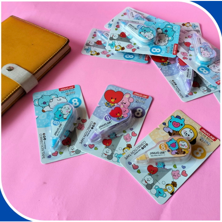 

￼[MDP] TIPE-X KERTAS CORRECTION TAPE TIPE EX PANJANG 8M PENGHAPUS ANAK -ANAK KARAKTER LUCU ALAT TULIS SEKOLAH