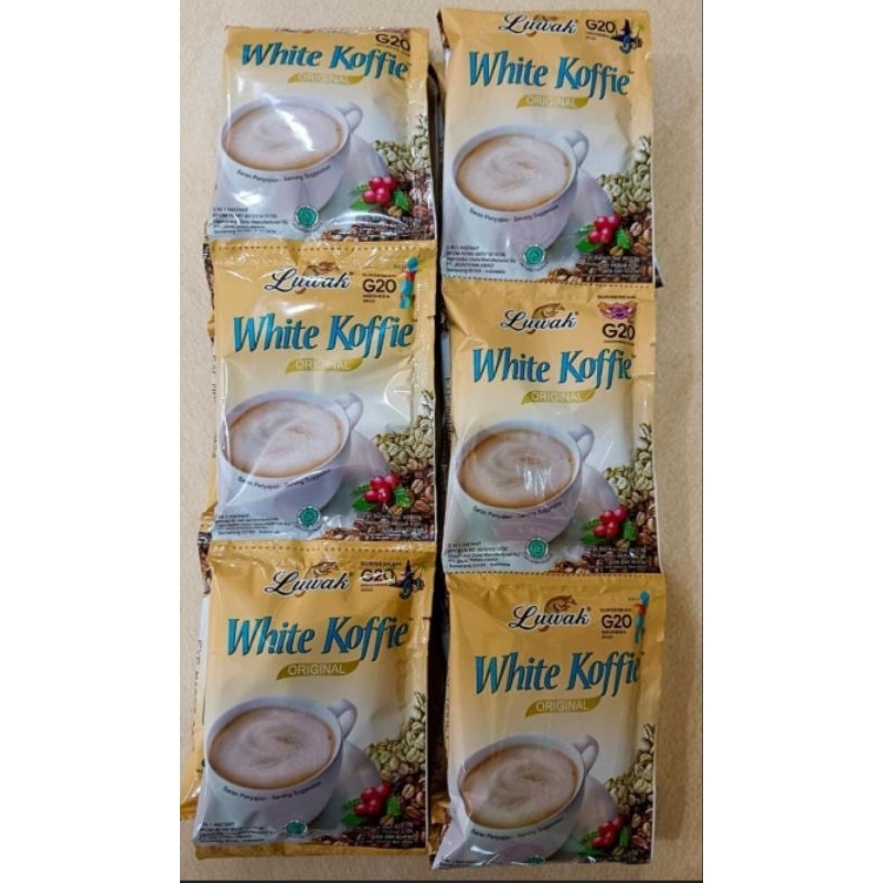 

Luwak WhiteCoffe Renceng isi 10 pcs