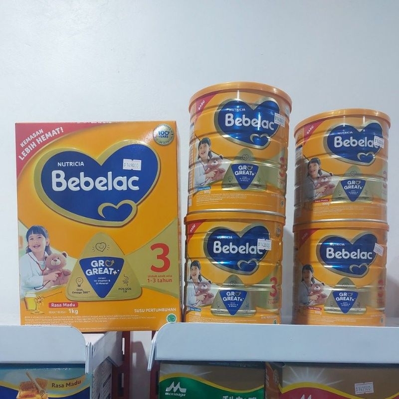 Bebelac 3 vanila / bebelac 3 madu 1000gr 1kg  800g exp 2024