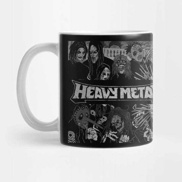 Mug Motif Heavy Metal Club