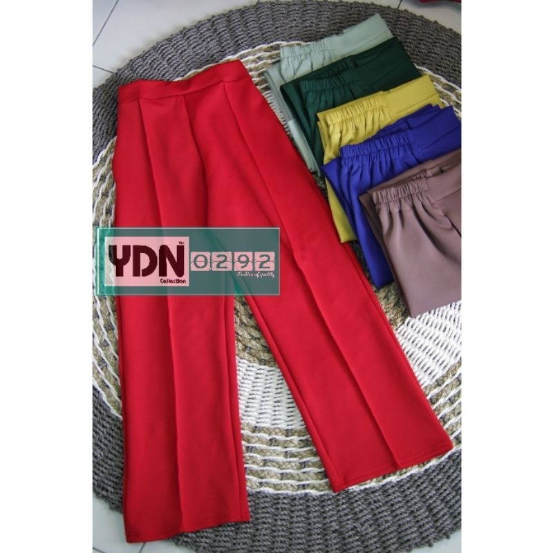 CELANA KULOT SCUBA Warna NAVY / MERAH CABE  / BW / SAGE /LEMON / KULOT SCUBA HW size SMLXL / CELANA 