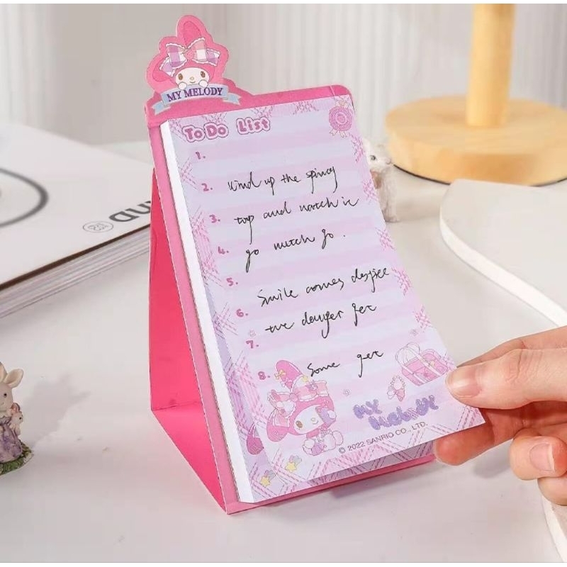 

Ay00! HOP Standing memo Kuromi Cinnamoroll My Melody Hello Kitty